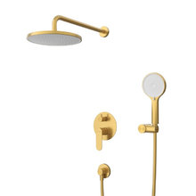 Душевая система Cezares STYLUS-DSET-BORO, брашированное золото