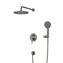 Душевая система Cezares RELAX-DSET-GM, оружейная сталь