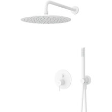 Душевая система Cezares LEAF-DSIP-30-L-BIO, белый матовый