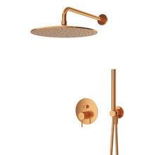 Душевая система Cezares LEAF-DSIP-30-SS, бронза