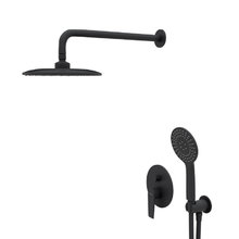 Душевая система Cezares NAUTIC-DSIP-NOP, черный матовый