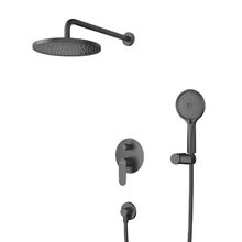 Душевая система Cezares STYLUS-DSET-NOP, черный матовый