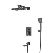 Душевая система Cezares SLIDER-VDSET-NOP, черный матовый