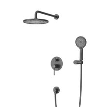 Душевая система Cezares RELAX-DSET-NOP, черный матовый