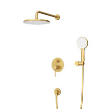 Душевая система Cezares RELAX-DSET-BORO, брашированное золото