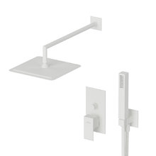 Душевая система Cezares PORTA-DSIPQ-25-BIO, белый матовый