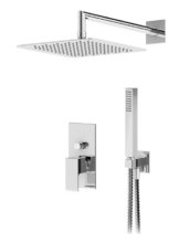 Душевая система Cezares Porta-DSIPQ-25-01, хром