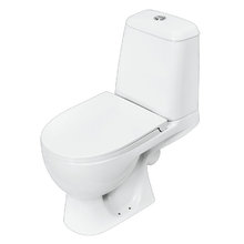 Унитаз-компакт Sanita luxe Max, крышка микролифт, дюропласт, WC.CC/Max/2-DM/WHT.G/S1