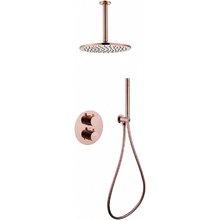 Душевая система Abber Wasser Kreis AF8121RG, цвет розовое золото