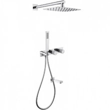 Душевая система Abber Rund AF8717, цвет хром