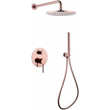 Душевая система Abber Wasser Kreis AF8118RG, цвет розовое золото