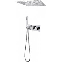 Душевая система Abber Daheim AF8255, термостатическая, на 2 потребителя, цвет хром