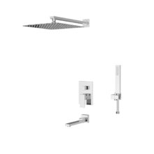 Душевая система D&K Bayern.Liszt DA1515601A04, с изливом, цвет хром