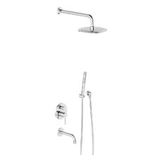 Душевая система Damixa Scandinavian Pure 936510000, цвет хром