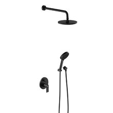 Душевая система Damixa Apollo, 947520300, цвет черный матовый