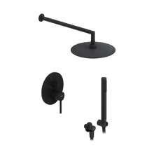 Душевая система Damixa Scandinavian Pure, 936520300, цвет черный матовый