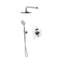 Душевая система Gattoni H2Omix KTH715/PDC01000, верхний душ 25 см, хром