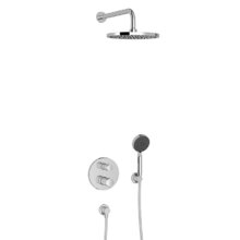 Душевая система Jacob Delafon Modulo E30758-CP, с термостатом, хром