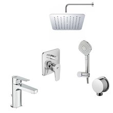 Набор смесителей для ванной Ideal Standard «Esla 6 в 1» BD002XC, хром