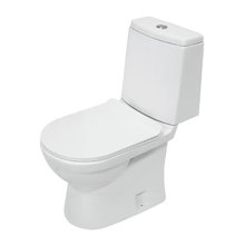 Унитаз-компакт Sanita Luxe Next Slim WC.CC/Next/2-SlimDM/WHT.G/S1, крышка микролифт, цвет белый