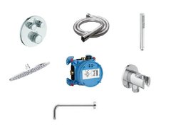 Душевая система Ideal Standard Navigo 6 в 1 A7772AA, хром