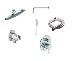 Душевая система Ideal Standard Ceraline BD192AA 6 в 1