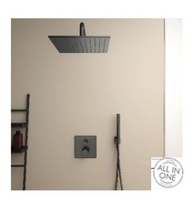 Душевая система Ideal Standard Ceratherm A7572A5 ALL in ONE 7 в 1 PVD, термостатическая, magnetic grey - серый магнит