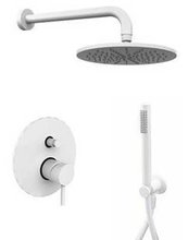 Душевая система Paffoni KIT LIG KITLIG015BOKING встраиваемая, белый матовый