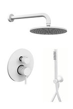 Душевая система Paffoni KIT LIG KITLIG018BOKING встраиваемая, белый матовый