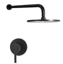 Душевая система Paffoni KIT LIG KITLIG011NOKING встраиваемая, черный матовый