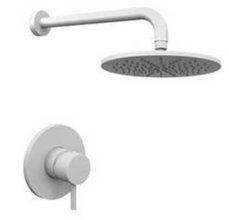 Душевая система Paffoni KIT LIG KITLIG011BOKING встраиваемая, цвет белый матовый