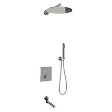 Душевая система RGW Shower Panels 511408370-01 SP-370, скрытый монтаж, с изливом, хром