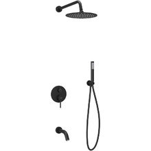 Душевая система Sancos Select SC3004MB, цвет черный матовый