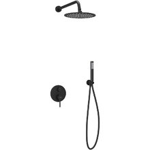 Душевая система Sancos Select SC3003MB, цвет черный матовый