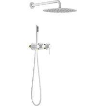 Душевая система Timo Saona SX-2349/16SM встроенная, белый матовый