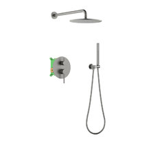 Душевая система Timo Saona SX-2369/18SM, цвет черное золото