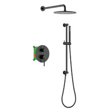 Душевая система Timo Saona SX-2309/03SM, цвет черный матовый