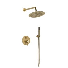 Душевая система Vincea Desire VSFW-1D1BG, цвет брашированное золото