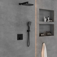 Душевая система Vincea, цвет черный матовый, VSFW-4211MB