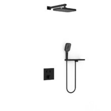 Душевая система Vincea, цвет черный матовый, VSFW-4211RMB