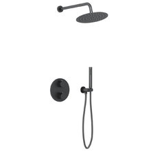 Душевая система Vincea, встраиваемая, термостатическая, черный матовый, VSFW-101TMB