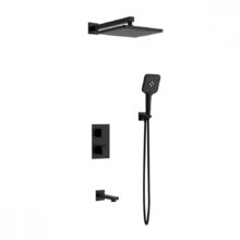 Душевая система Vincea Next VSFW-1N3TMB термостатическая, цвет черный матовый