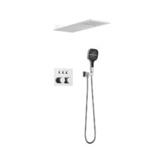 Душевая система Vincea VSFW-401TCH, термостатическая, на 2 потребителя,цвет хром