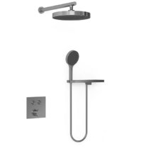 Душевая система Vincea Inspire VSFW-4I212RGM, воронёная сталь, gunmetal