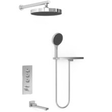 Душевая система Vincea Inspire VSFW-433TI2RCH, термостатическая, на 3 потребителя, цвет хром