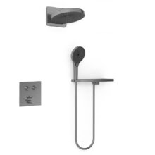 Душевая система Vincea Inspire VSFW-4I211RGM, воронёная сталь, gunmetal