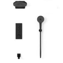 Душевая система Vincea Inspire VSFW-433TI1MB, термостатическая, на 3 потребителя, цвет черный матовый