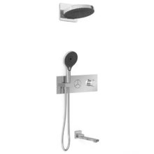 Душевая система Vincea Inspire VSFW-432TI1CH, термостатическая, на 3 потребителя, цвет хром