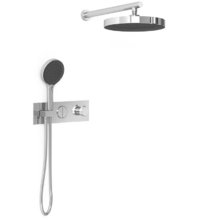 Душевая система Vincea Inspire VSFW-422TI2CH, термостатическая, на 2 потребителя, цвет хром