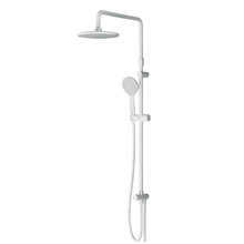 Душевой гарнитур Am.Pm Gem F0790033 с верхним душем 22 см, 1 режим лейки, штанга 103,-146 см, белая